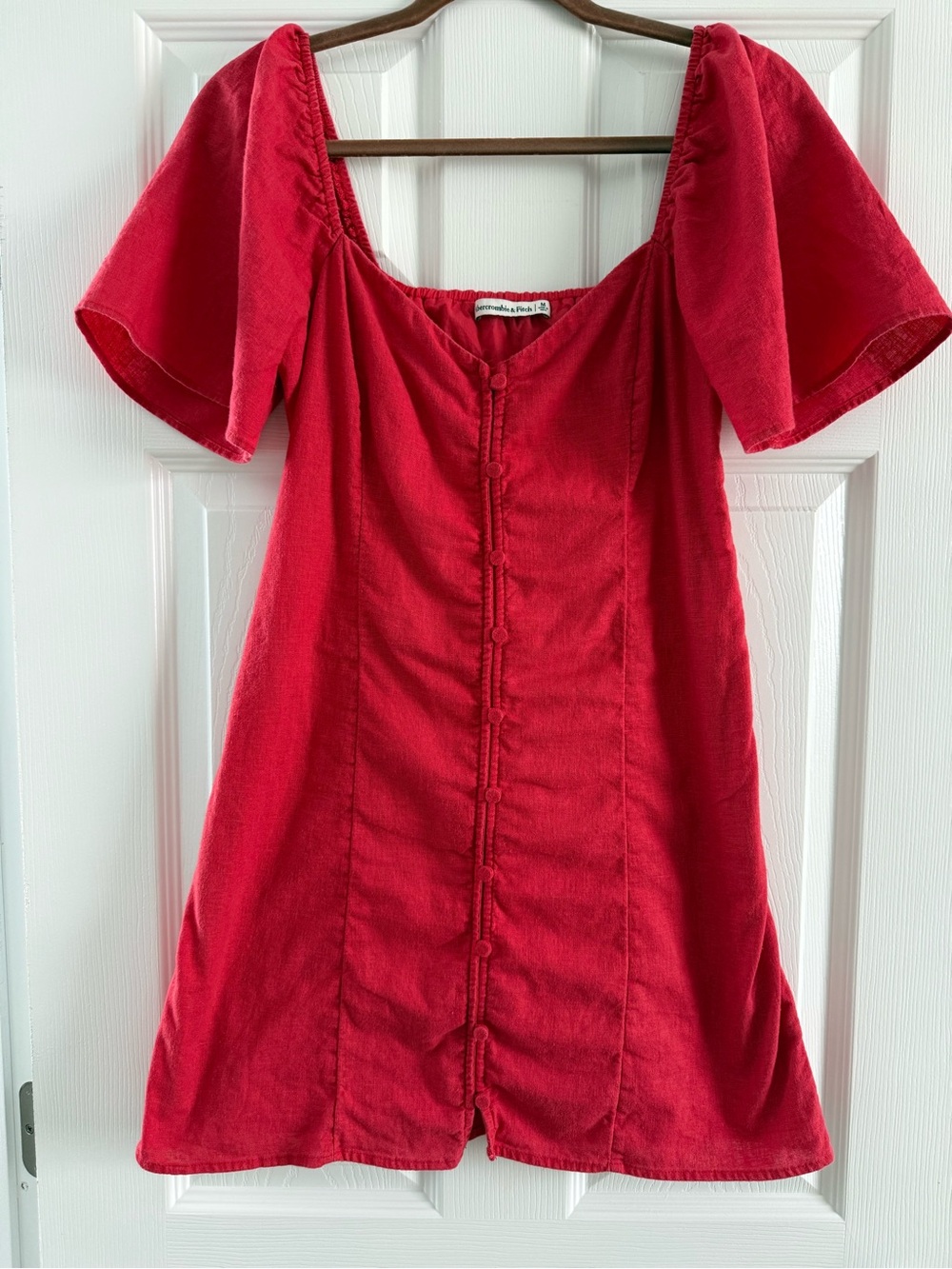 Abercrombie & Fitch Red Mini Dress